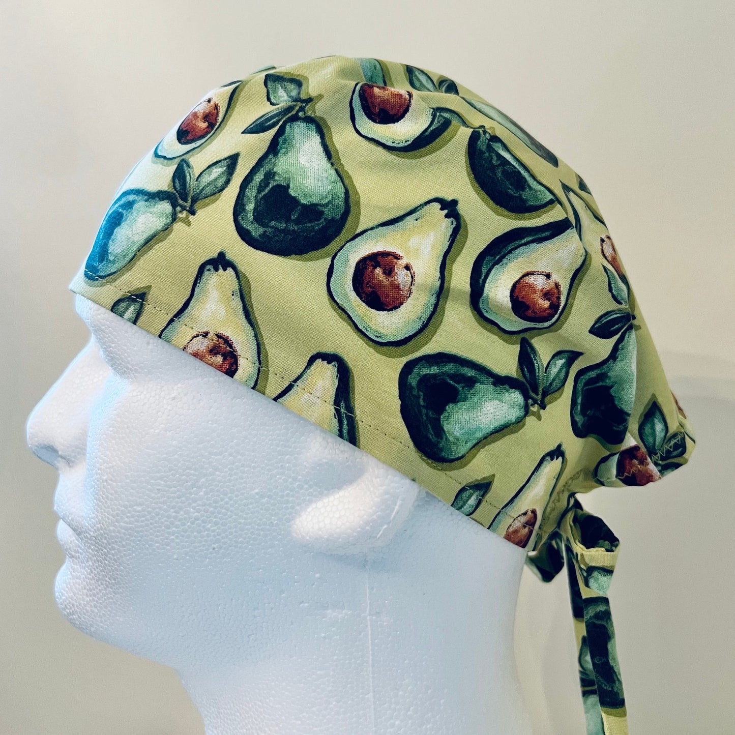 Scrub Cap-Avocados