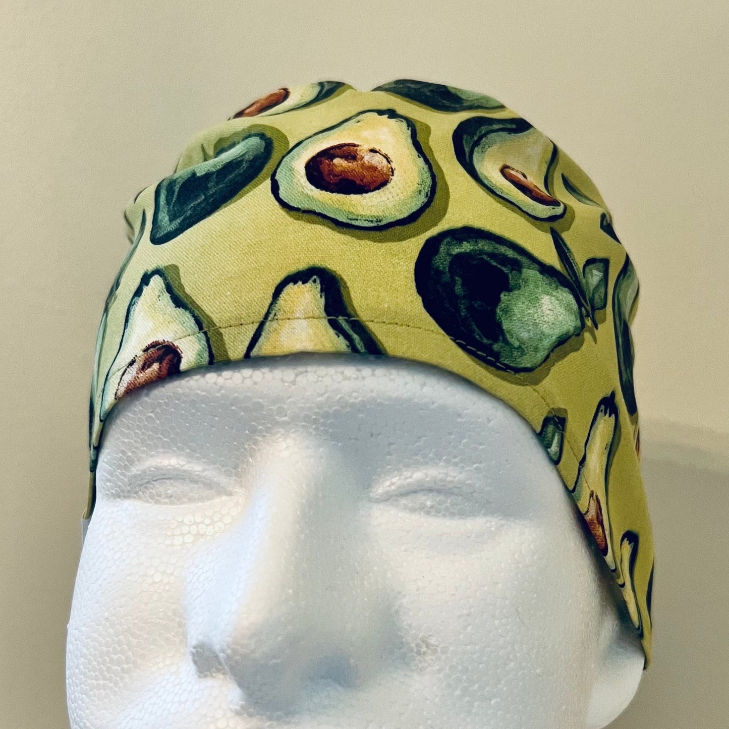 Scrub Cap-Avocados