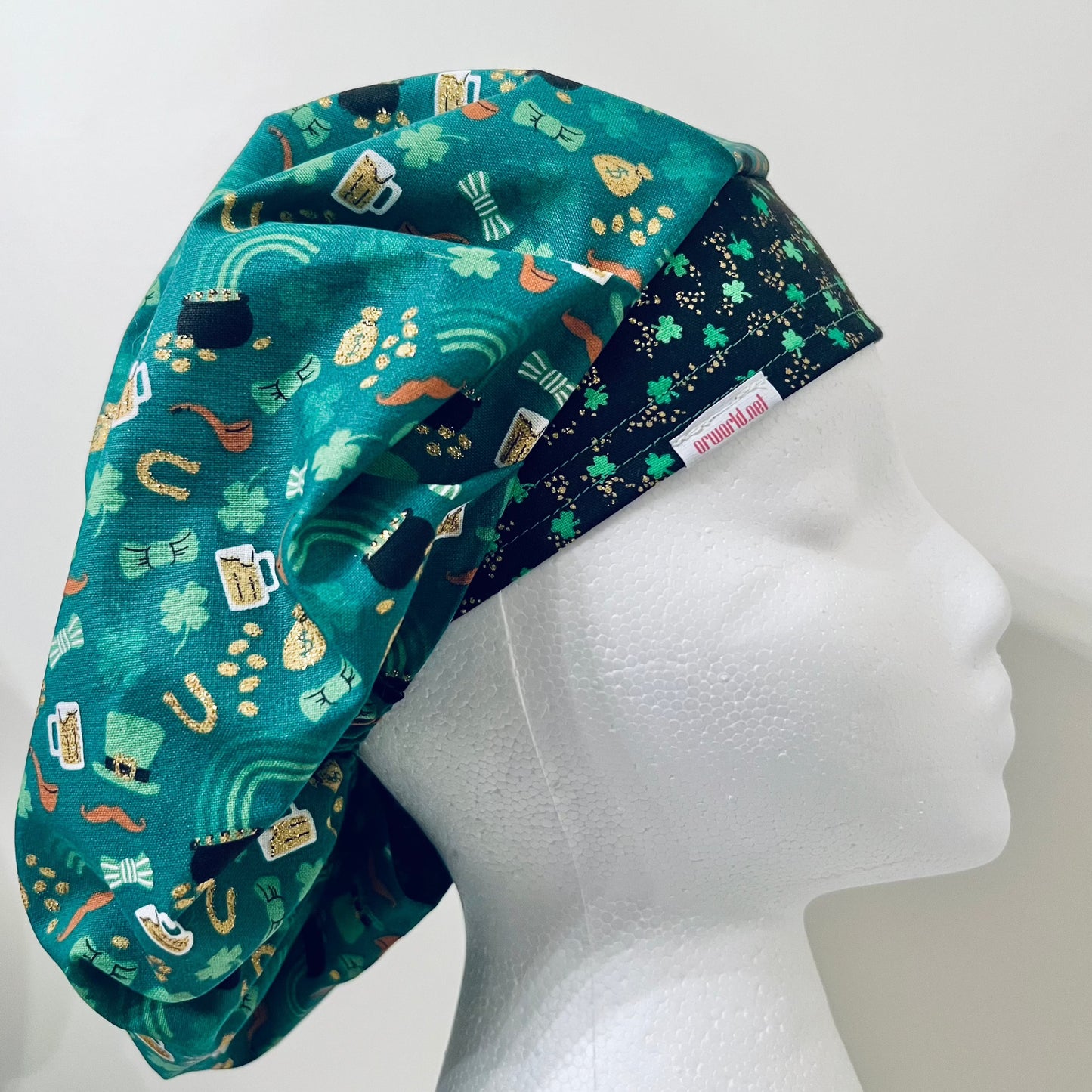 Bouffant-St. Patricks Day- Lucky