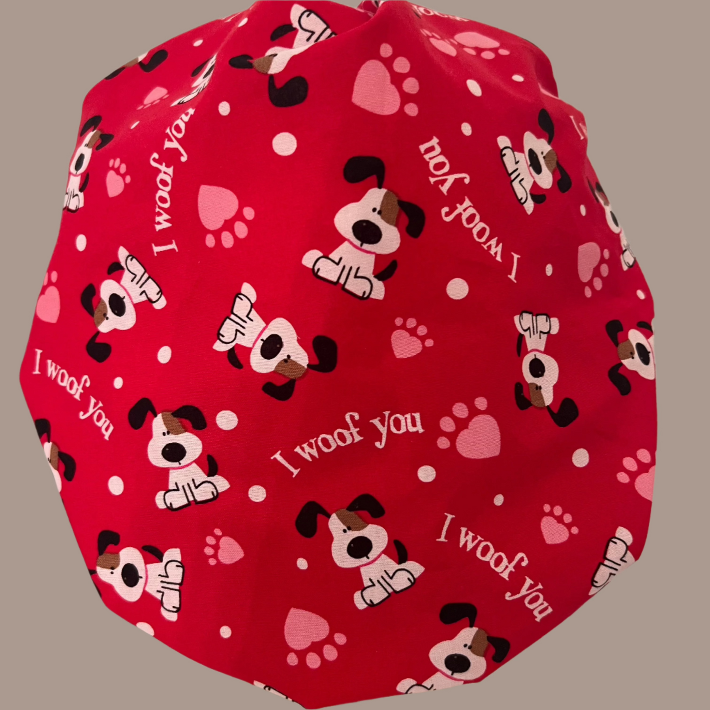 Bouffant Hat-Heartfelt Howls