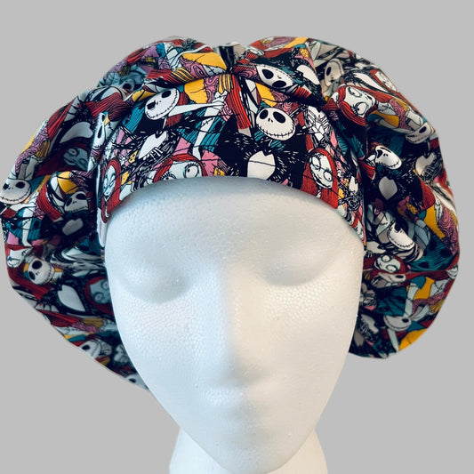 Bouffant Hat-Jack and Sally in Scrubs