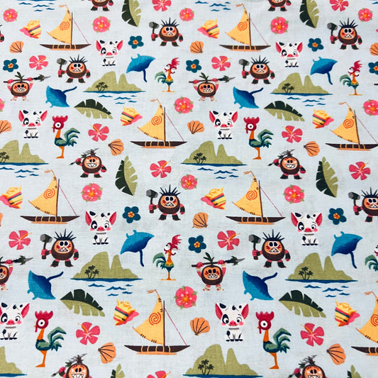 Bouffant Hat-"Ocean Ohana"