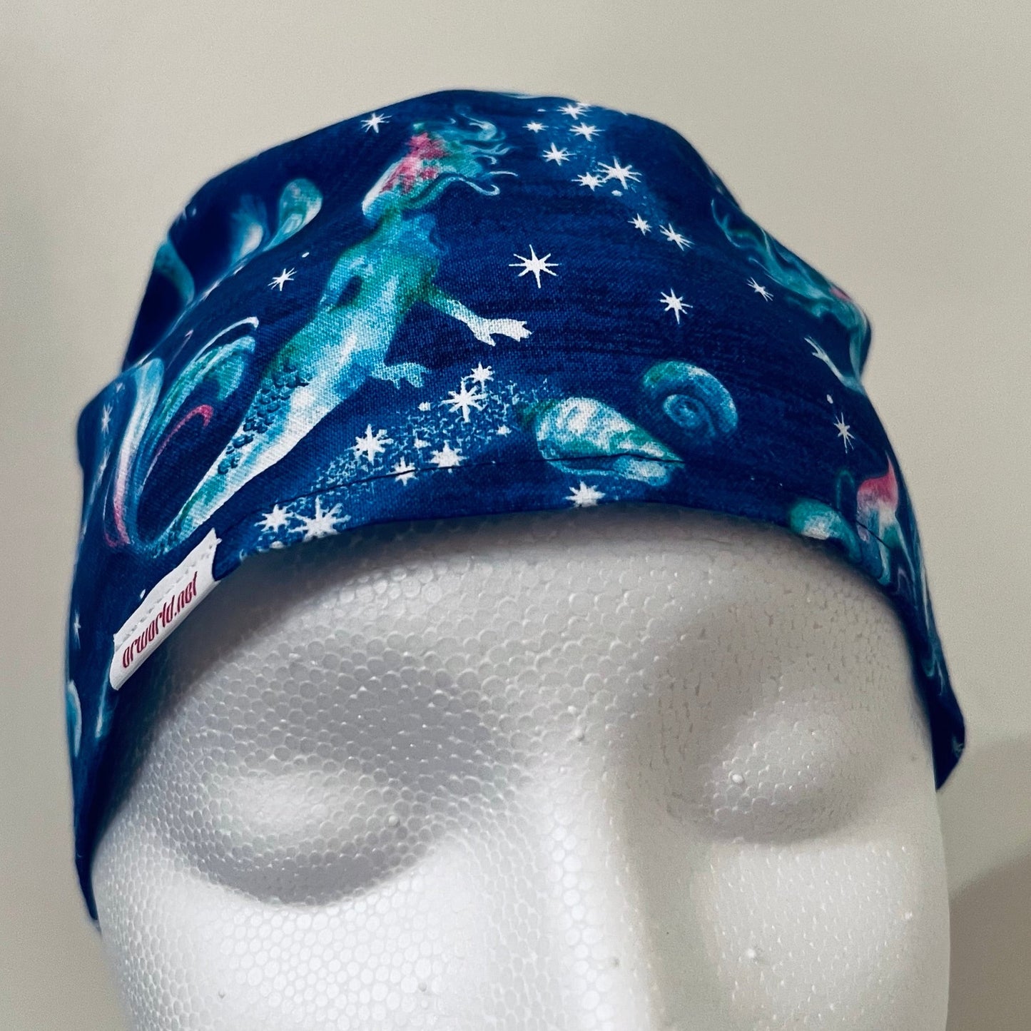 Scrub Cap-Ocean Mermaid