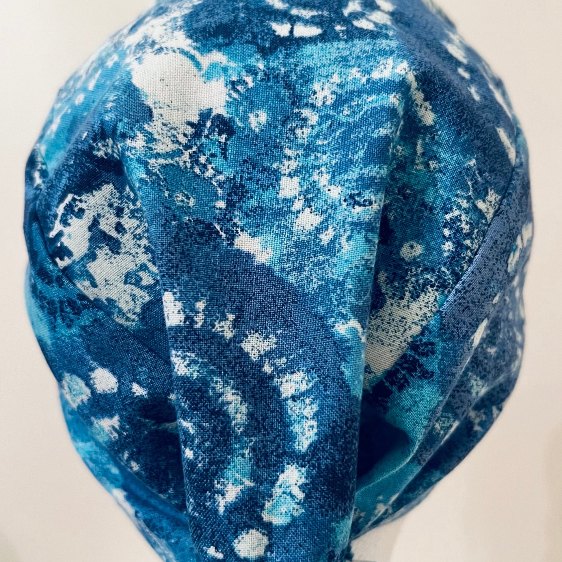 Scrub Caps-Sky Blue Designs