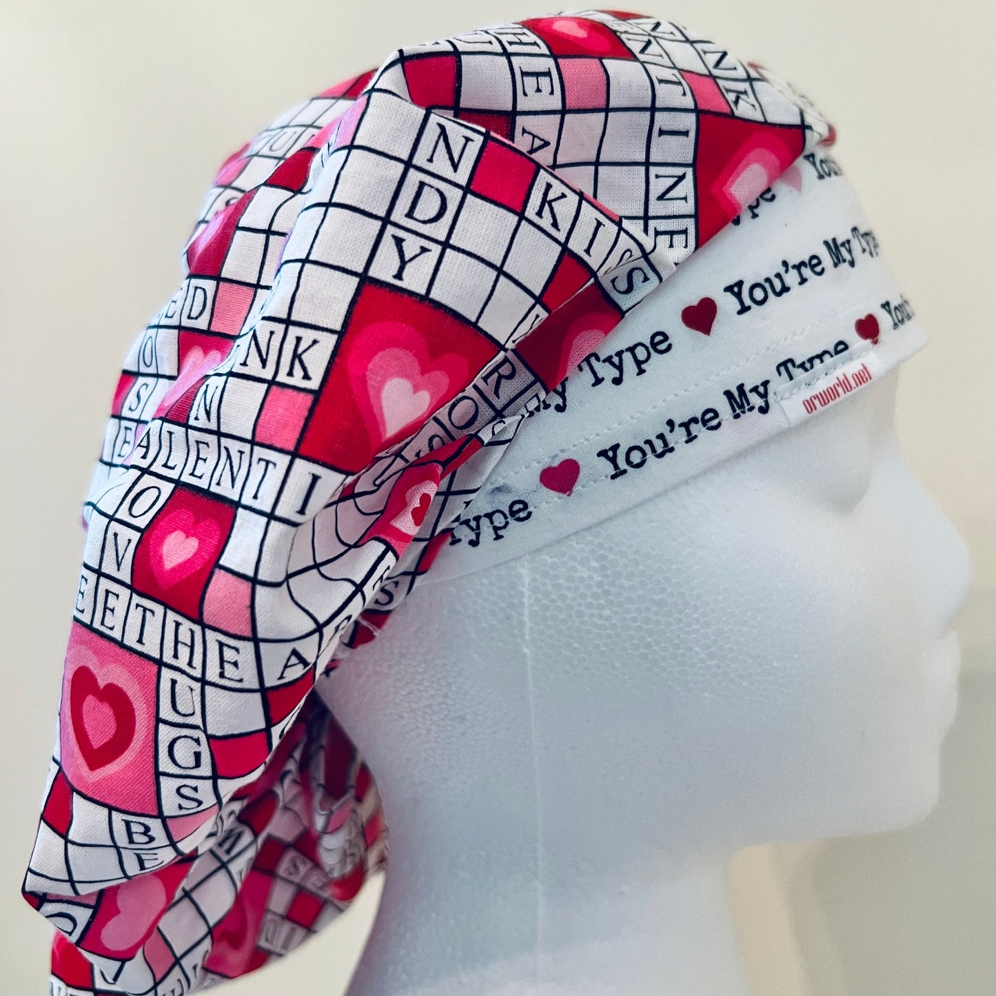 Bouffant-Valentine Crossword Puzzle Love
