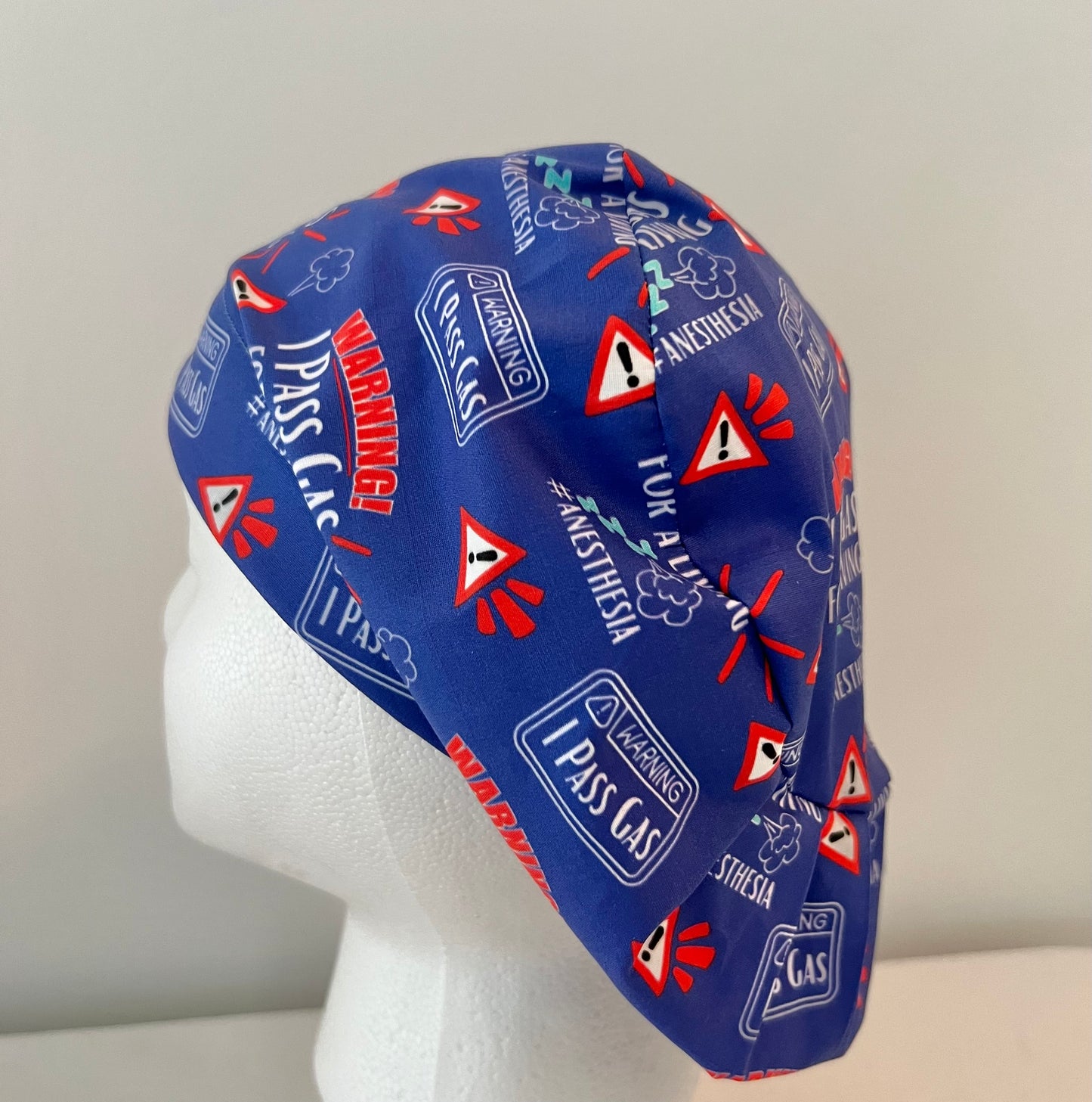 Anesthesia Scrub Cap Funny | " I Pass Gas for a Living " | Anesthesiologist Surgical Hat