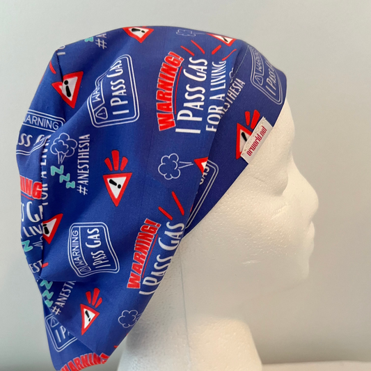 Euro Cap-Anesthesiologist, "I Pass Gas for a living".