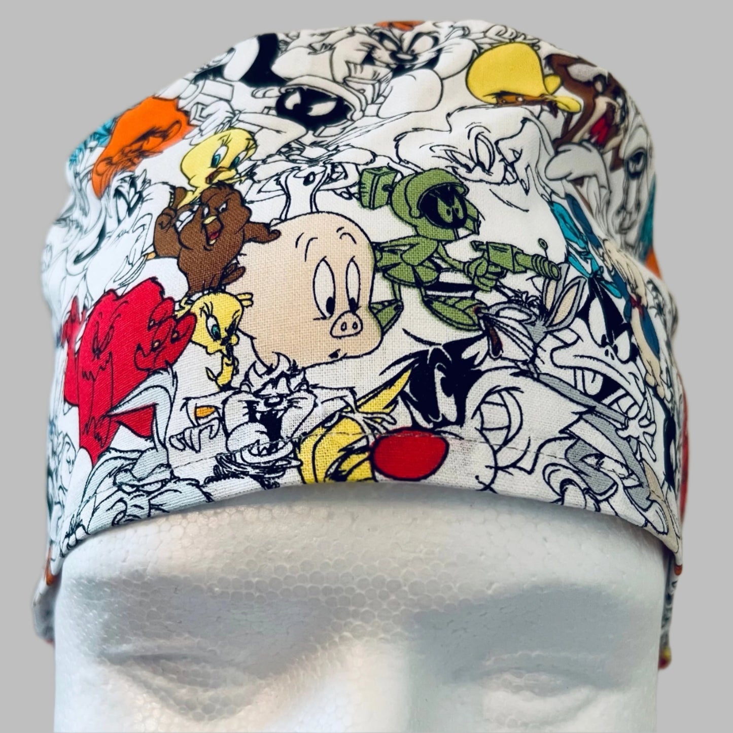 Scrub Cap-Animated-Looney Tunes