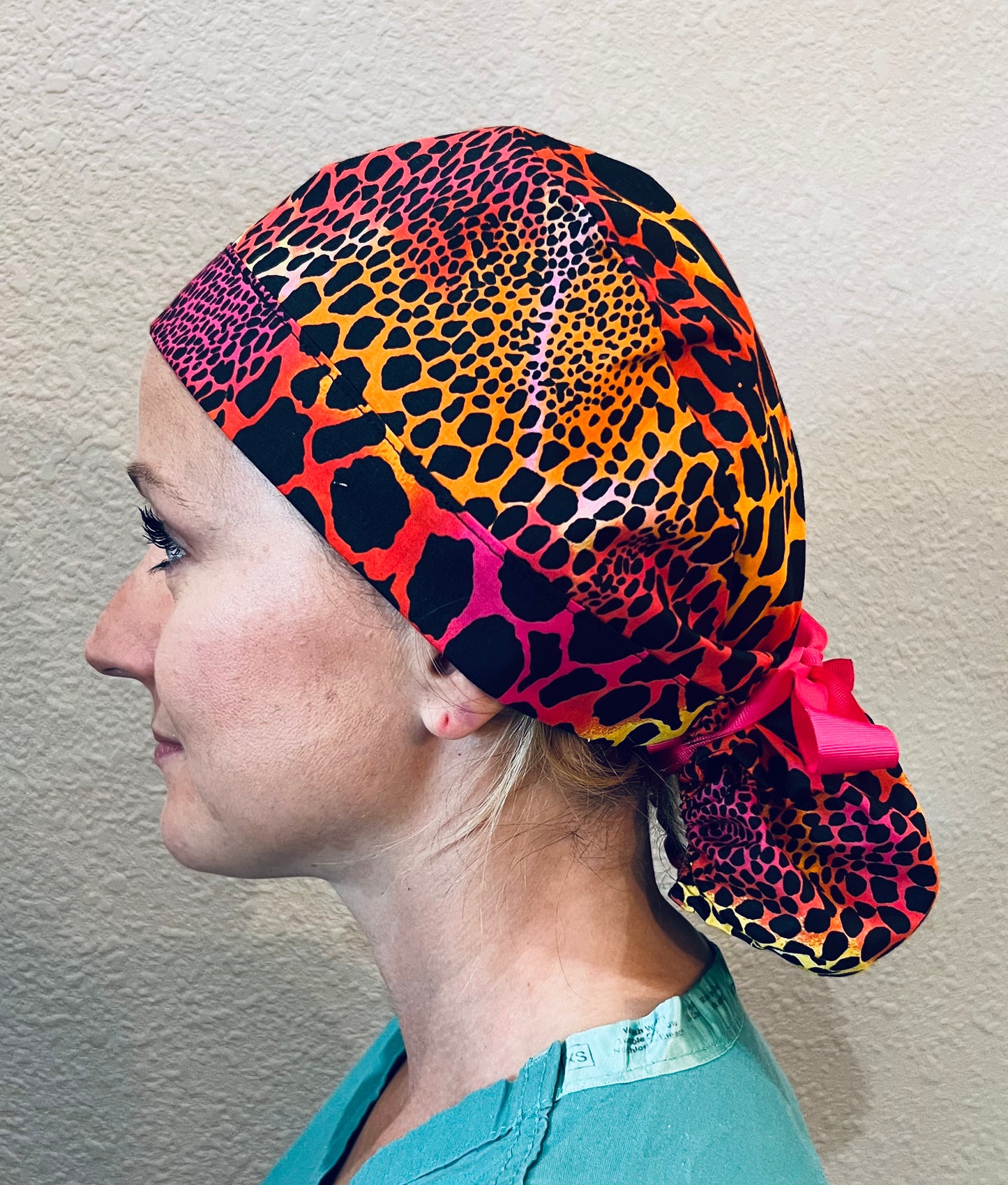 Ponytail-Cheetah Colors