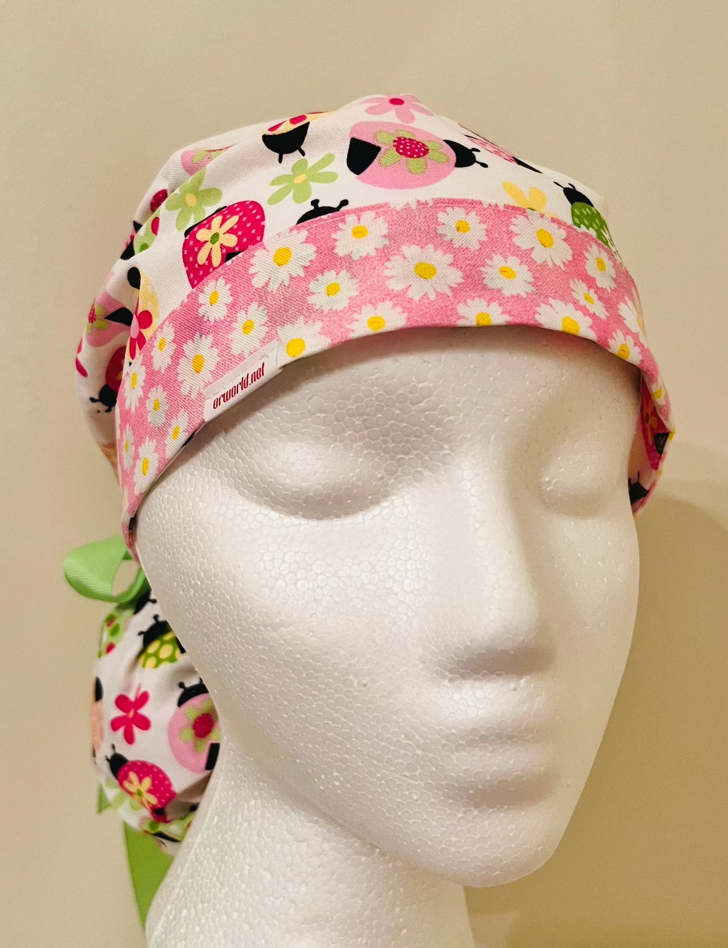 Ponytail - Ladybugs Pink