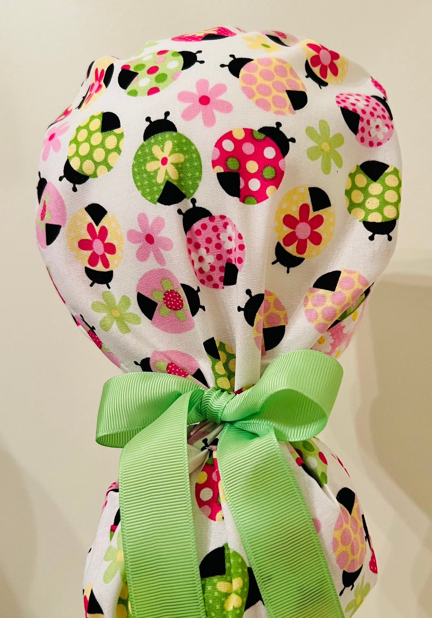 Ponytail - Ladybugs Pink