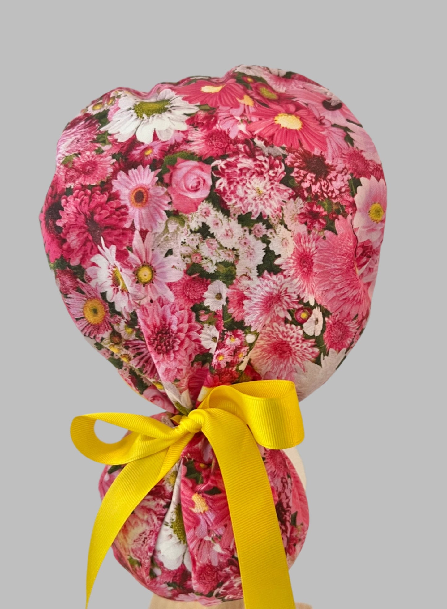 Ponytail-Sunny Pink Blossoms