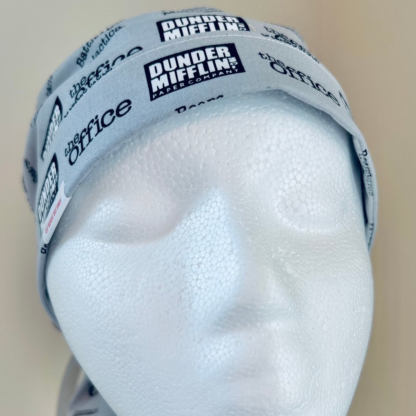 Ponytail surgical hat - The Office Dunder Mifflin