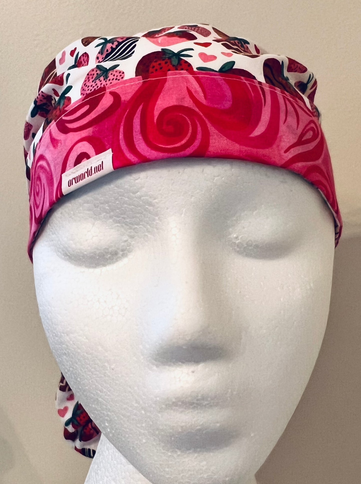 Ponytail-Valentines Strawberries Dipped in Chocolate