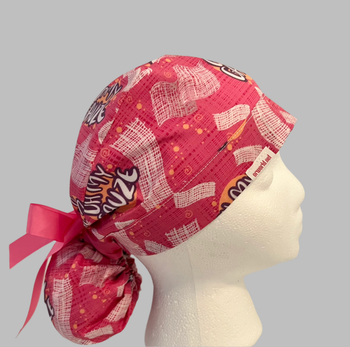 Ponytail Hat-"Oh My Gauze"