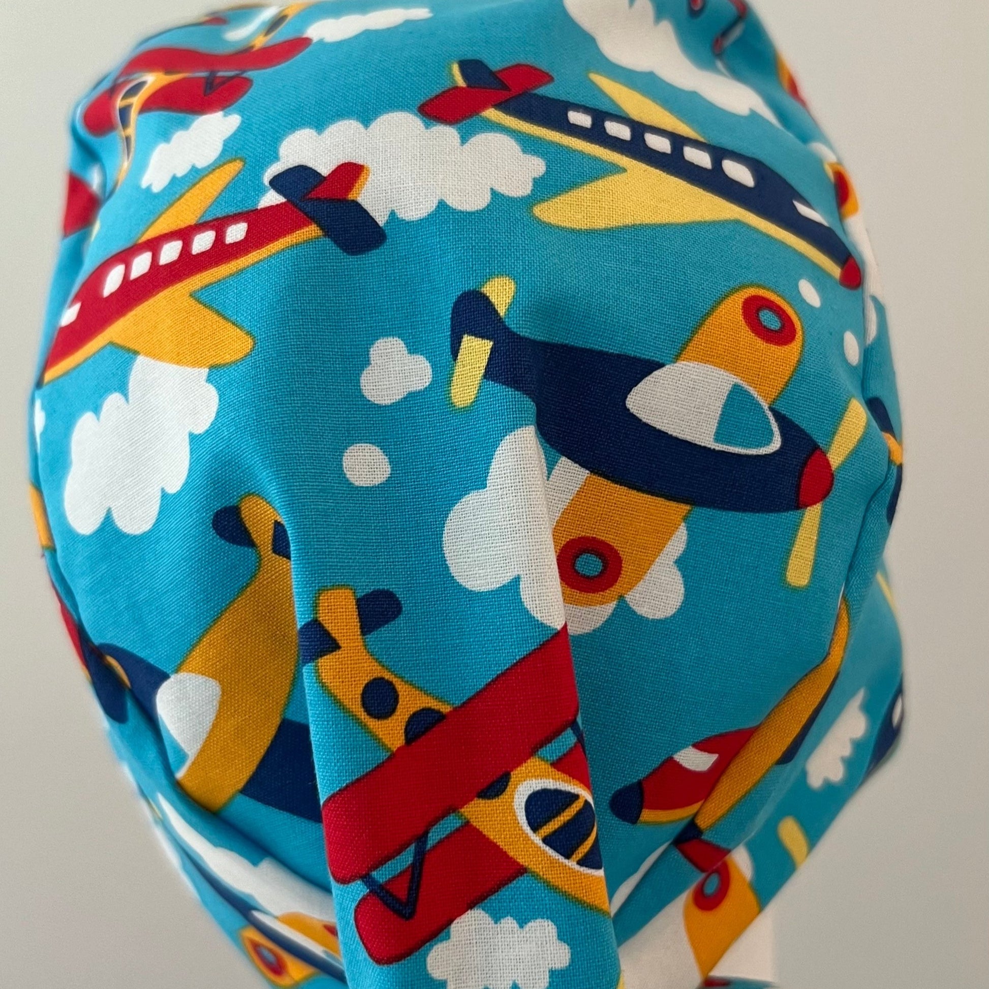 Scrub Cap- Aviator's Playtime