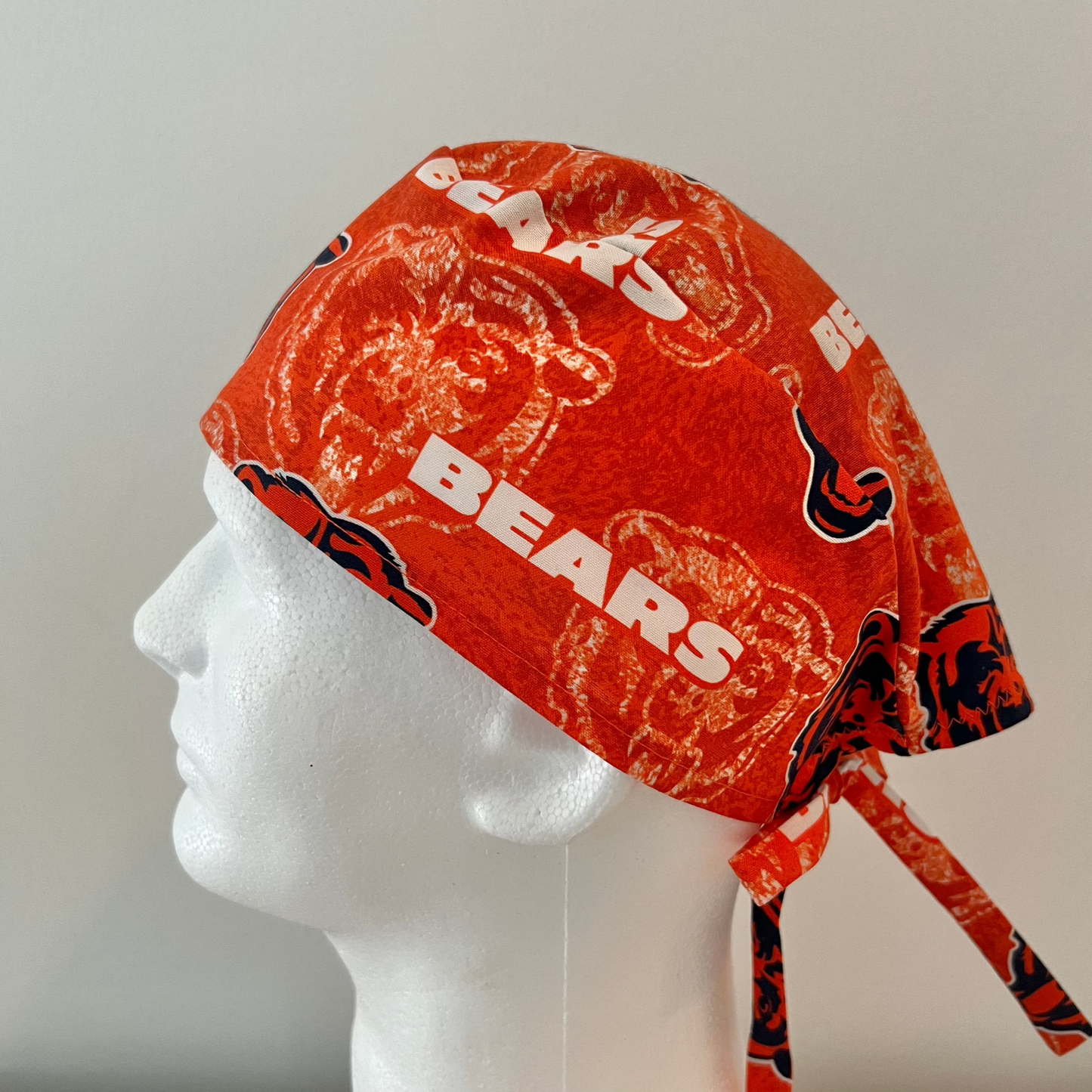 Scrub Cap-Chicago Bears orange