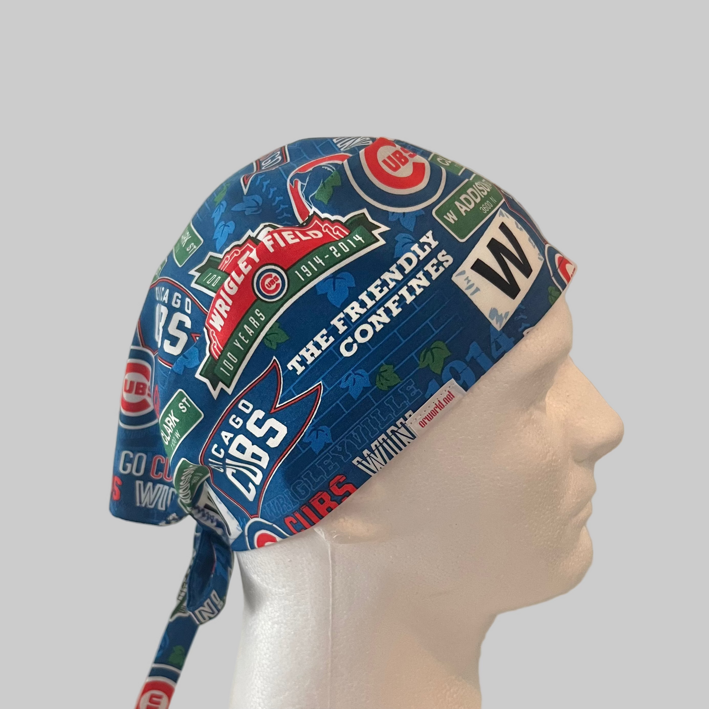 Scrub Cap-Chicago Cubs