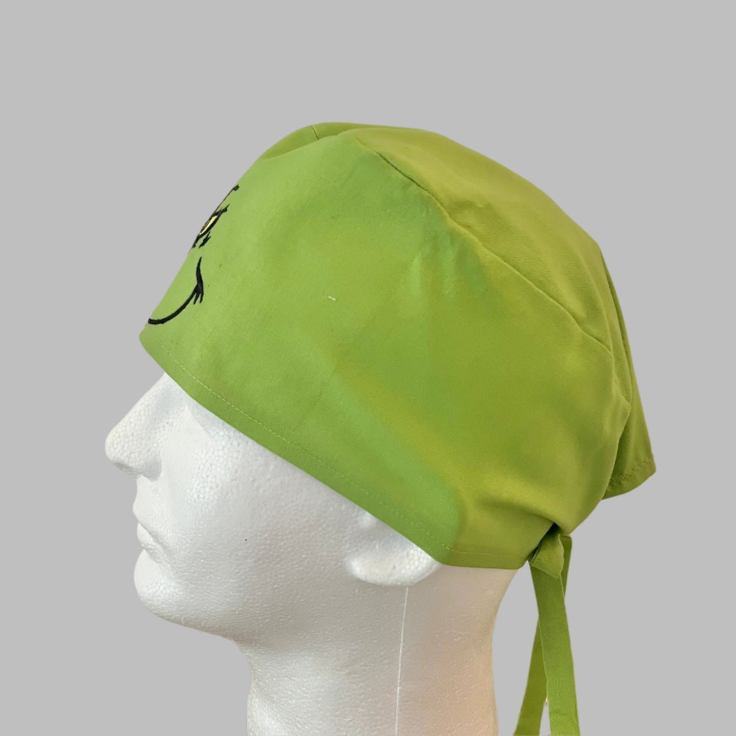 Scrub Cap- Christmas Green Grinch