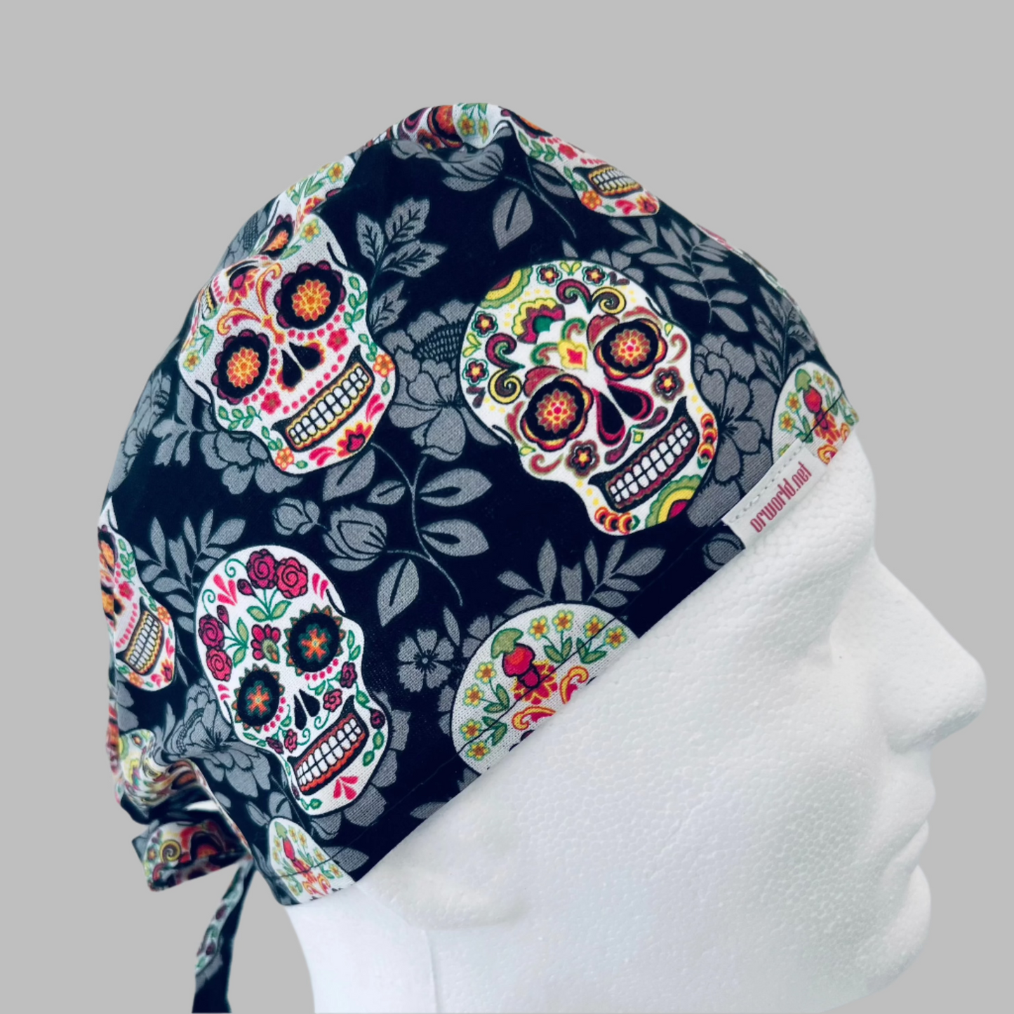 Scrub Cap-Halloween-Bad Bones