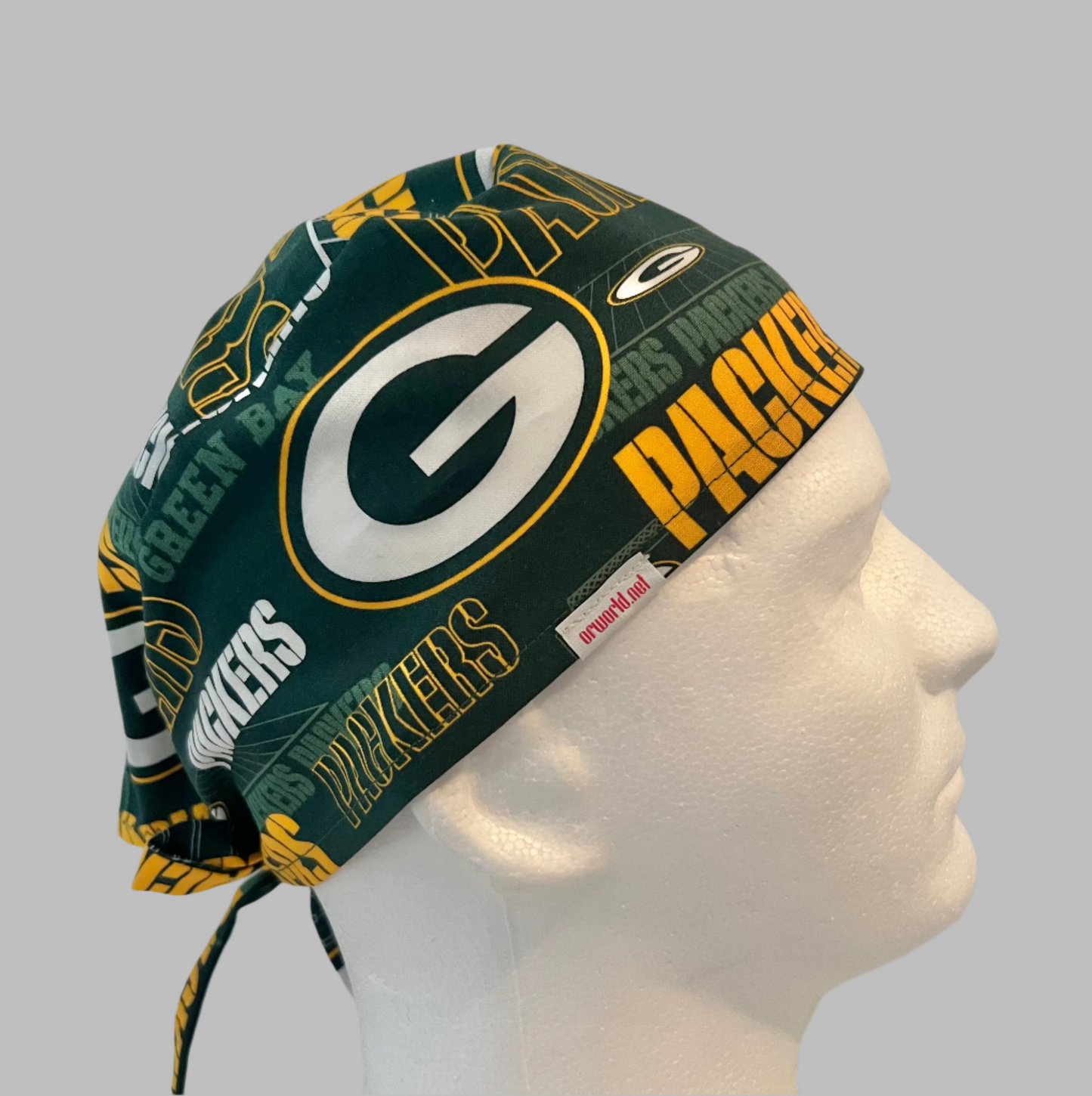 Scrub Cap-Green Bay Pack Pride