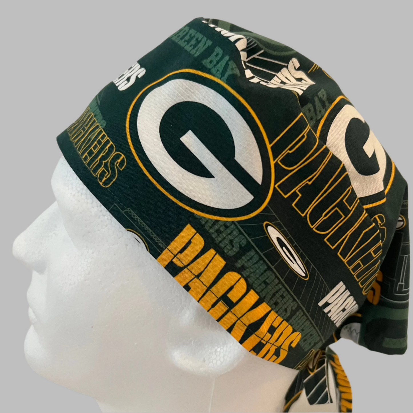 Scrub Cap-Green Bay Pack Pride