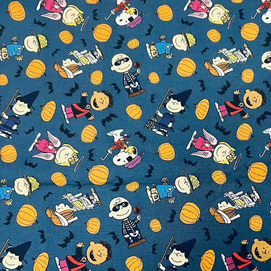 Scrub Cap-"Peanuts and Pumpkins"