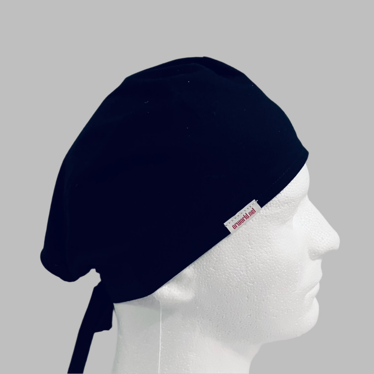 Scrub Cap-Solid Black