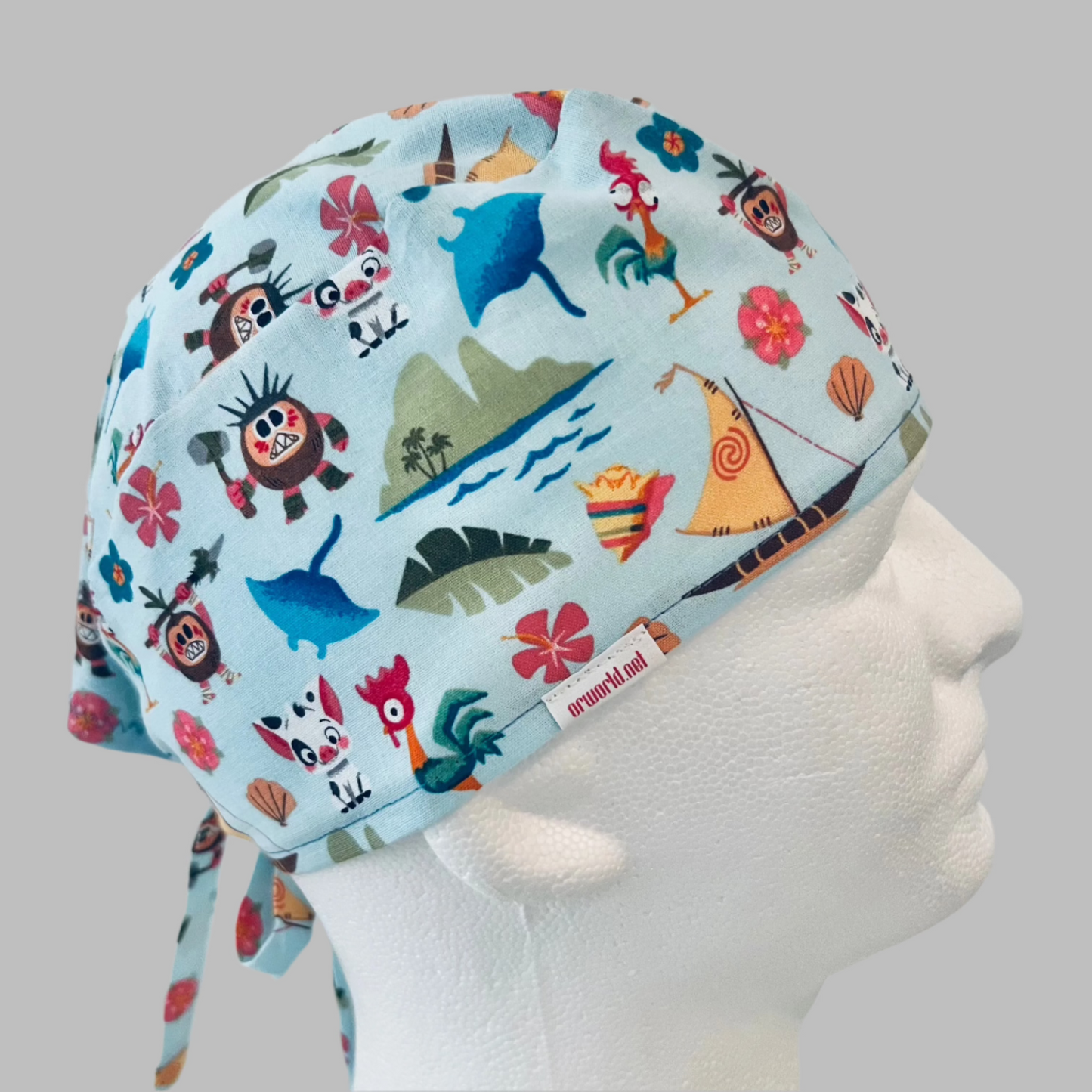 Scrub Cap-"Ocean Ohana".
