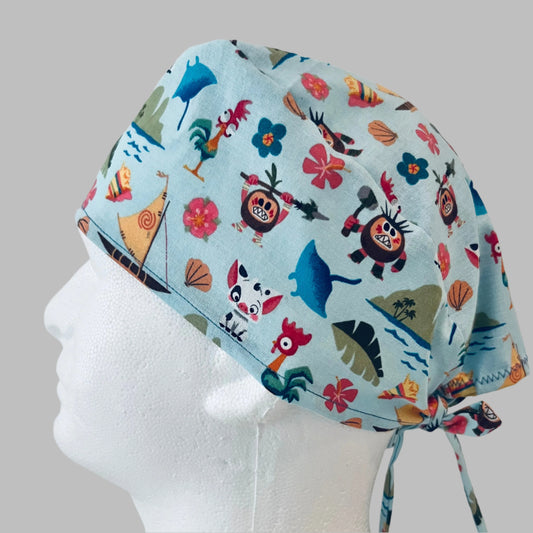 Scrub Cap-"Ocean Ohana".