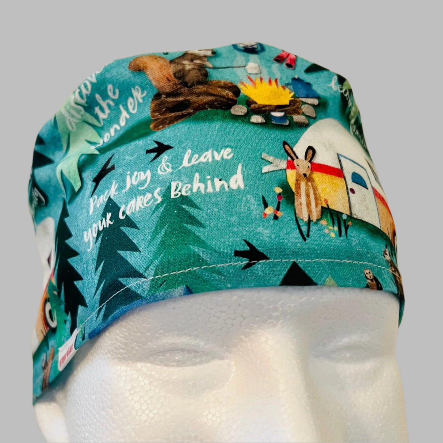 Scrub Cap-Summer Camping