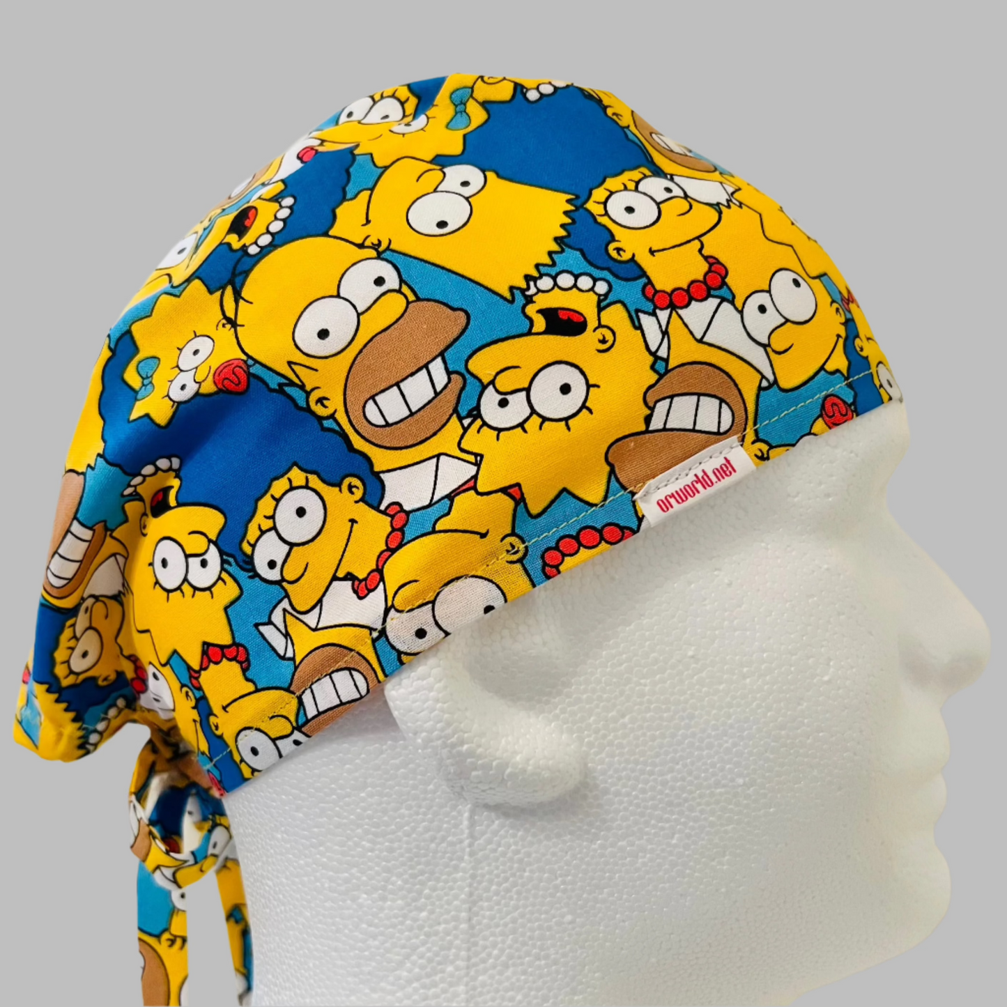 Scrub Cap- The Simpsons-Cartoon