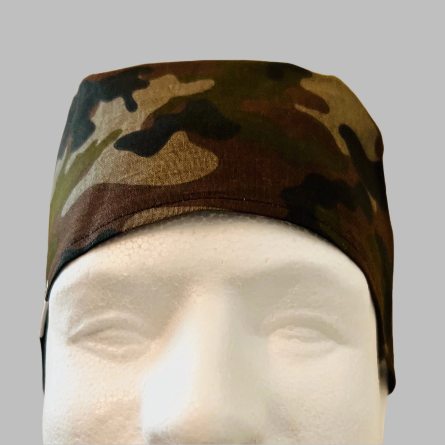 Scrub Cap-Camouflage
