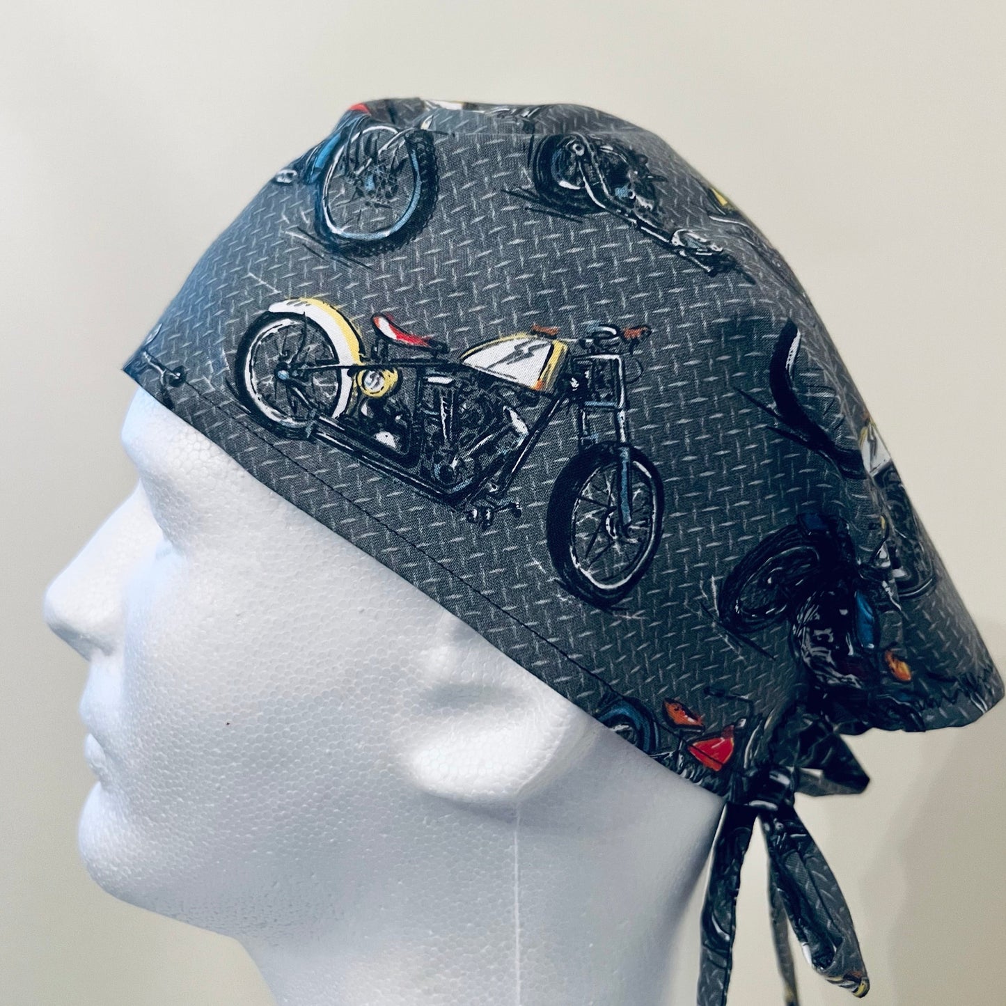Scrub Caps-Motorcycles