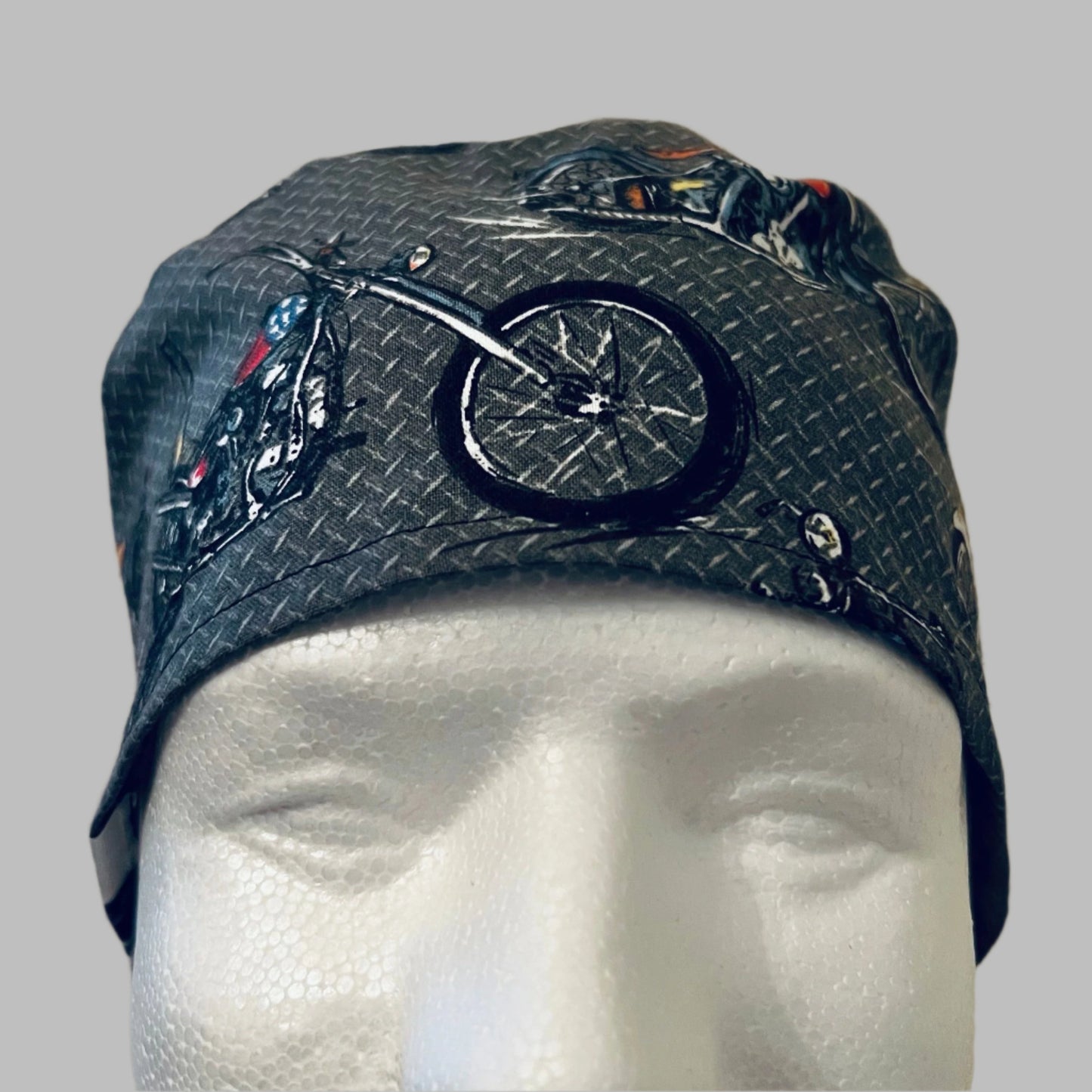 Scrub Caps-Motorcycles