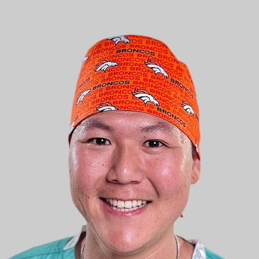 Scrub Cap-Broncos