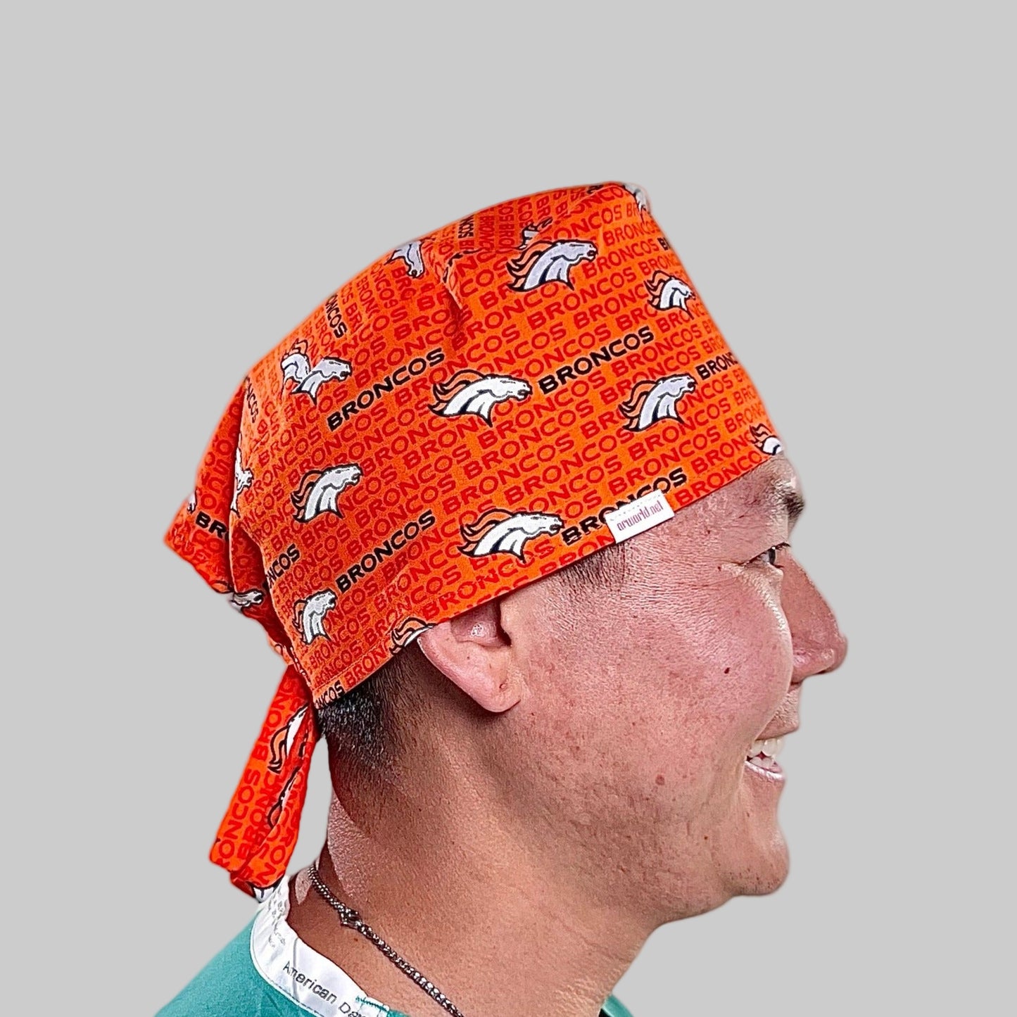 Scrub Cap-Broncos