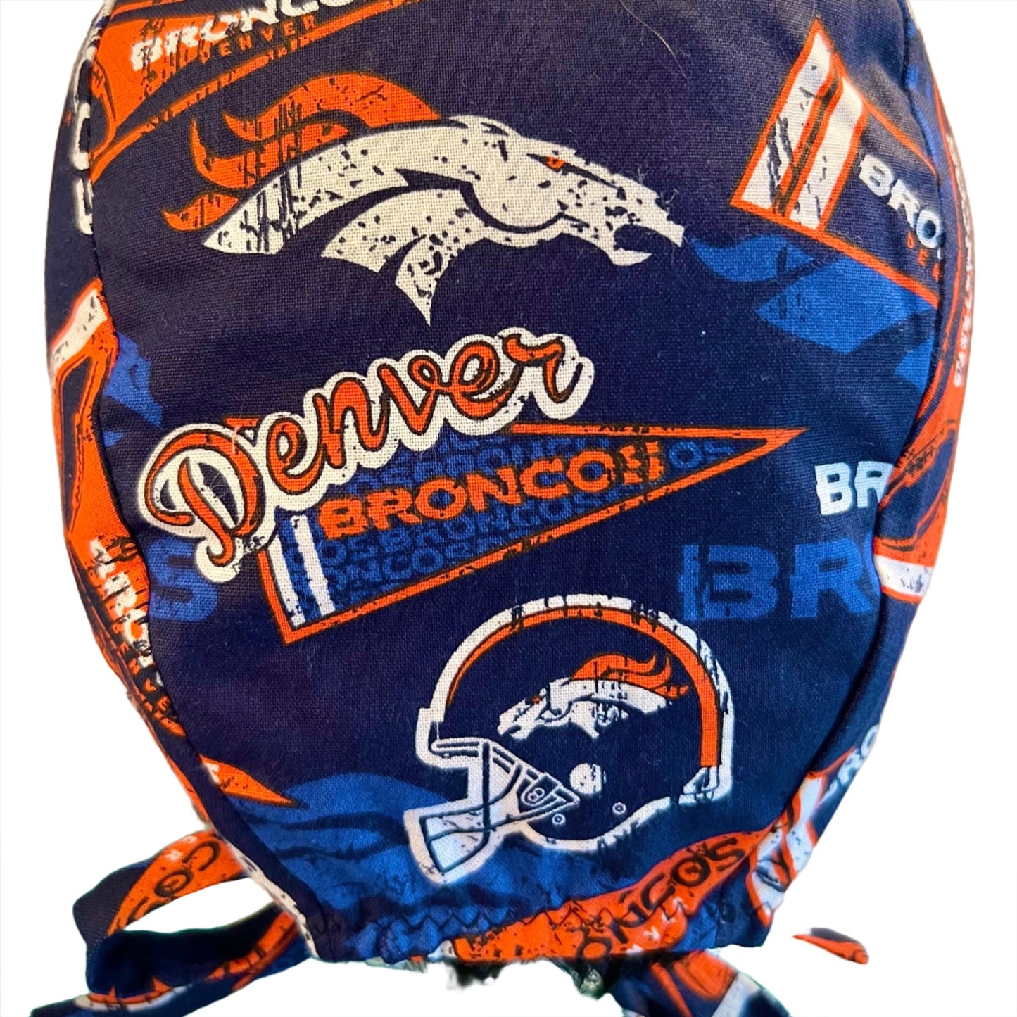 Scrub Cap-Denver Broncos Blue