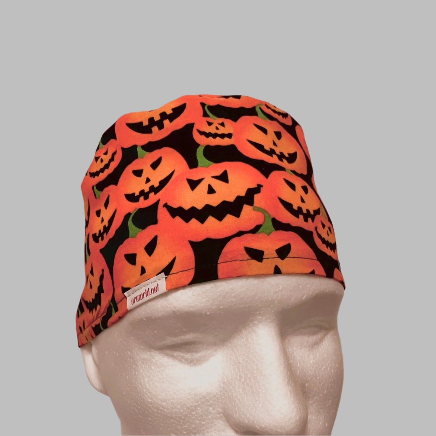 Scrub Cap-Halloween-Pumpkins