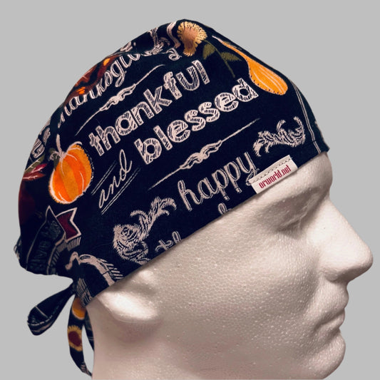 Scrub cap-Thanksgiving Holiday