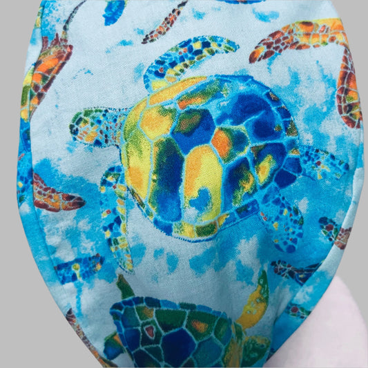 Scrub Cap - Colorful Turtles