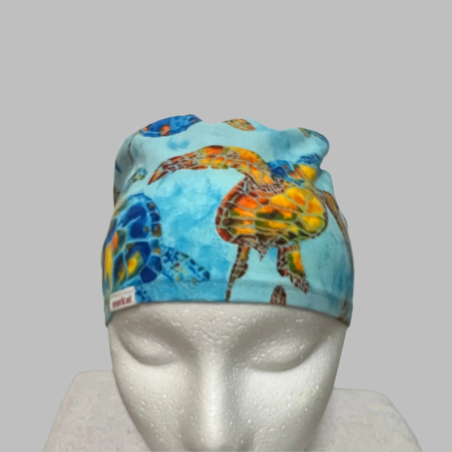 Scrub Cap - Colorful Turtles