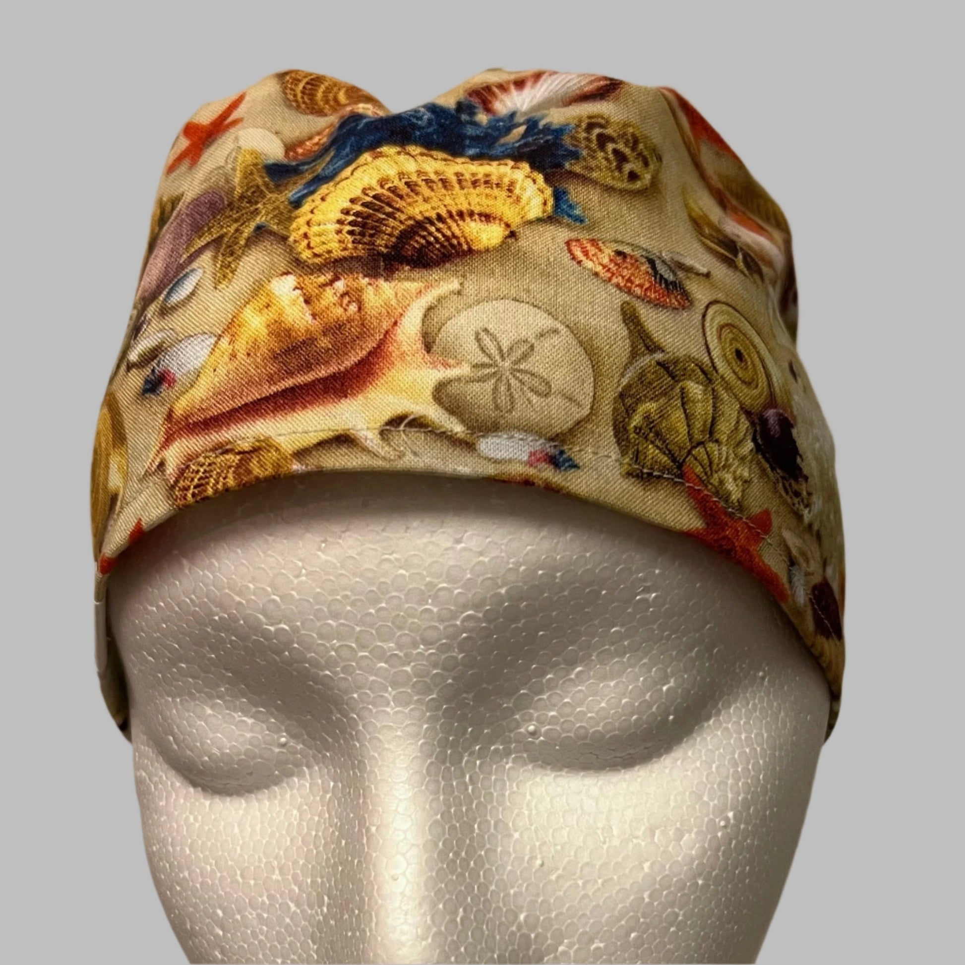 Scrub Cap - Seashells Beach