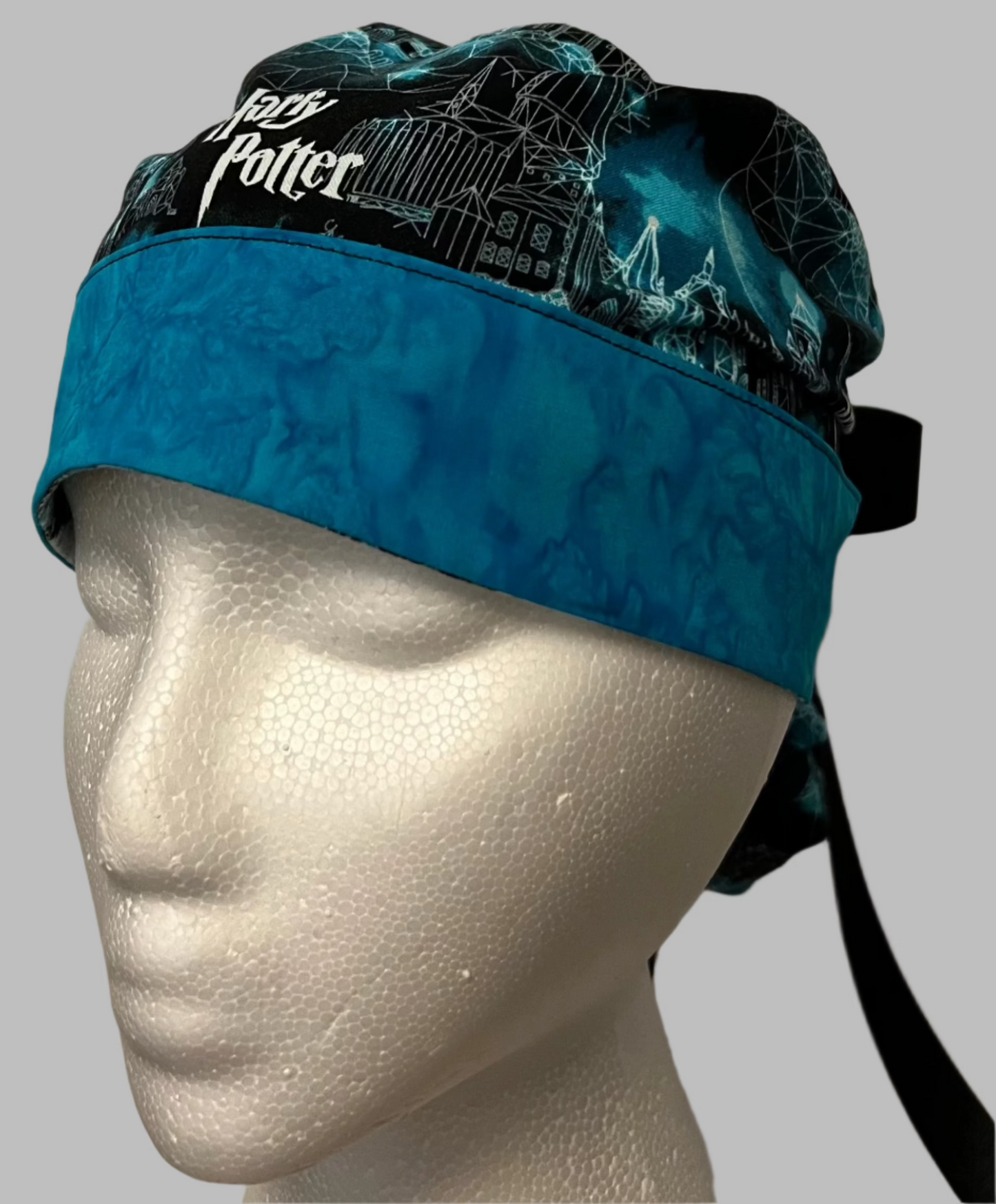 Ponytail-Spooky Harry Potter with Black Ribbon Ties