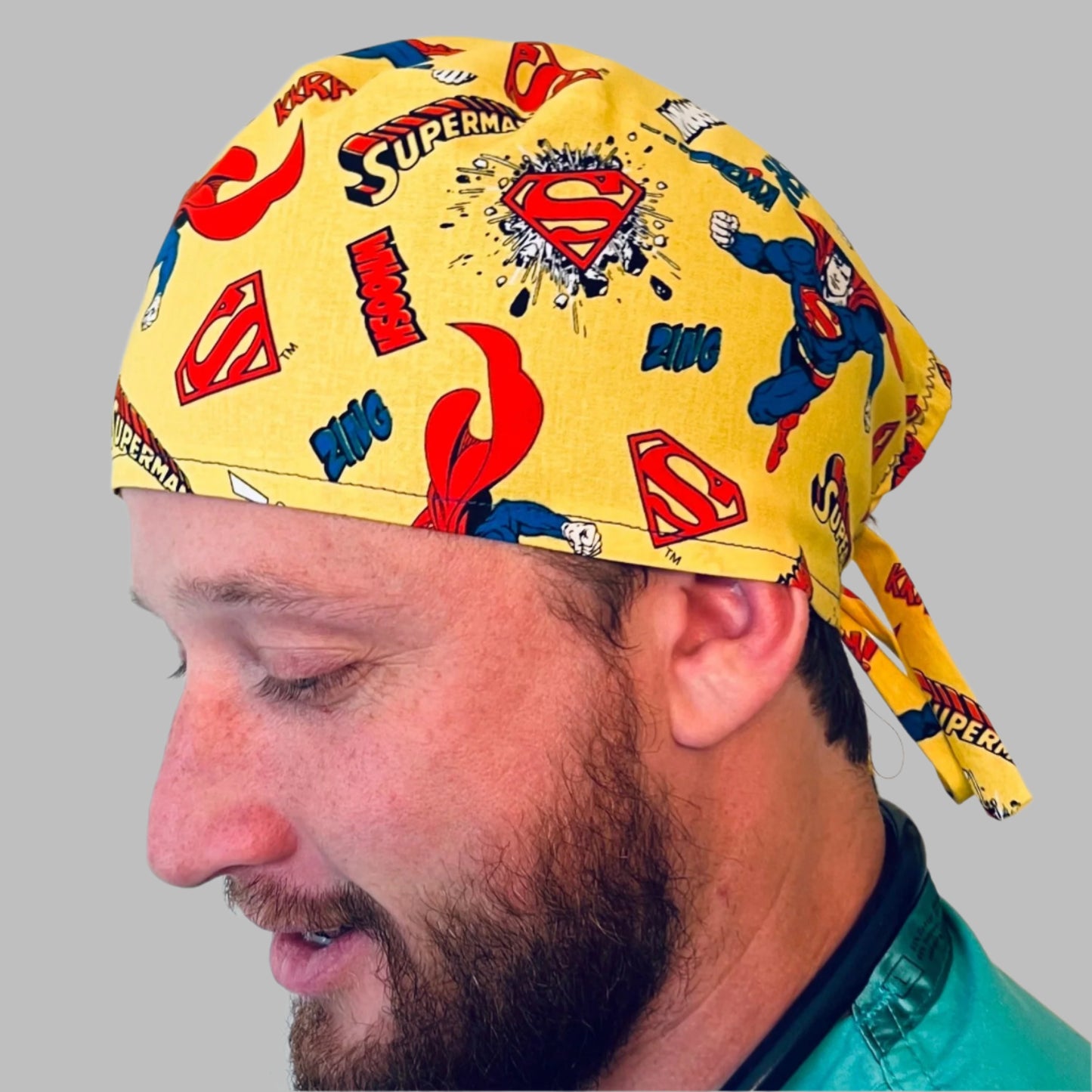 Scrub Cap-Superman