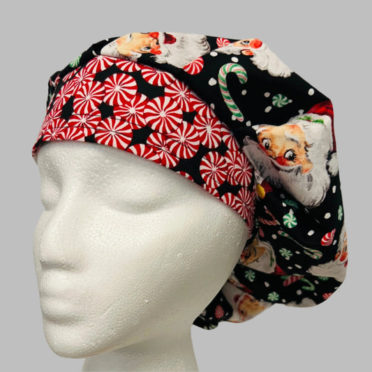 Bouffant-Christmas Santa