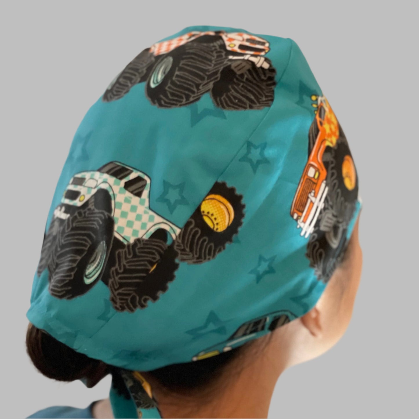 Scrub Cap-Monster Truck