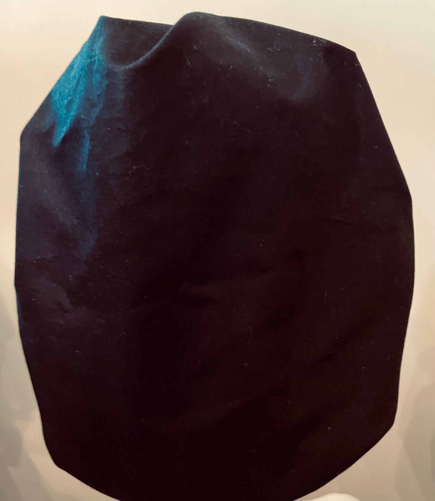 Bouffant Style Hat-Solid Black