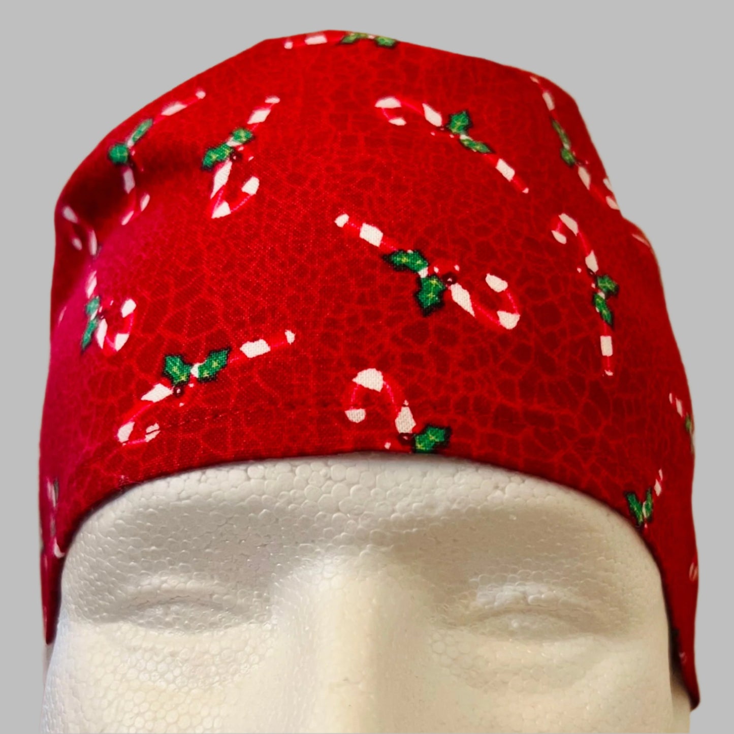 Scrub Cap-Christmas-Candy Canes