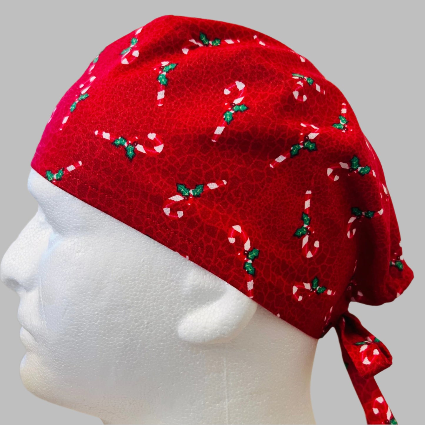 Scrub Cap-Christmas-Candy Canes